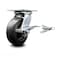 Service Caster 6 Inch Polyolefin Caster with Ball Bearing and Brake/Swivel Lock SCC-35S620-POB-SLB-BSL - alternate 1